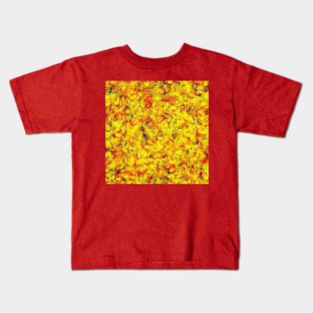 Multicolor paint Kids T-Shirt by happyantsstudio